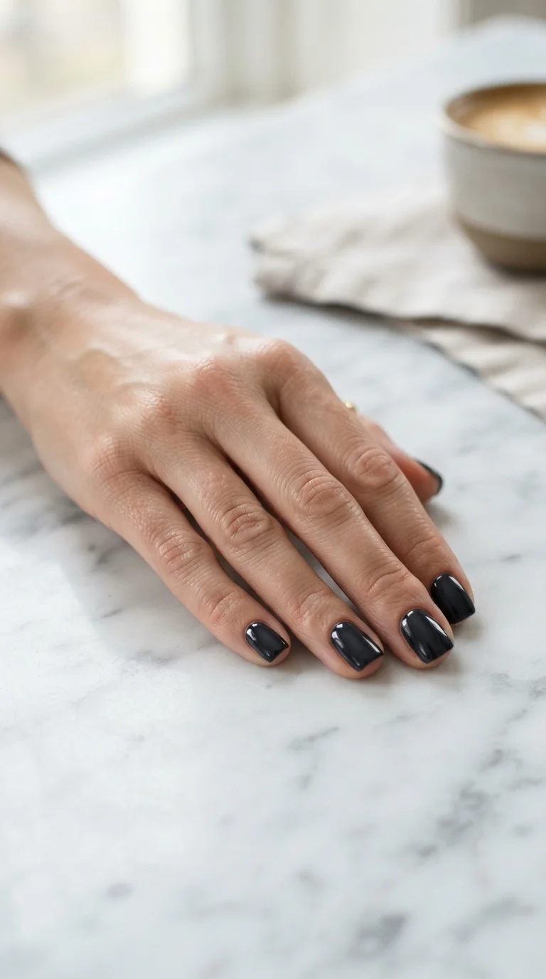 Deep Charcoal Glossy Finish