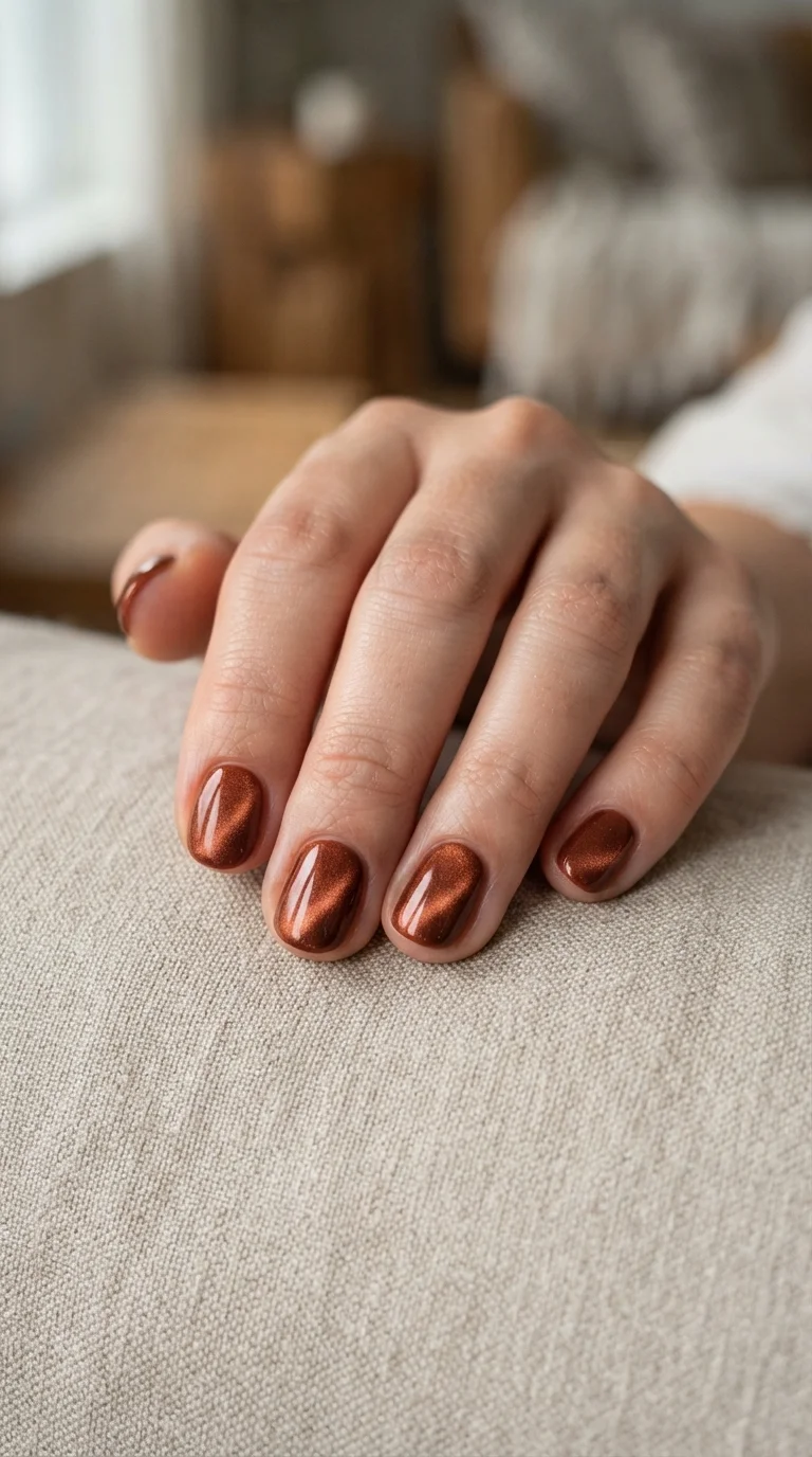 Warm Terracotta Velvet Texture