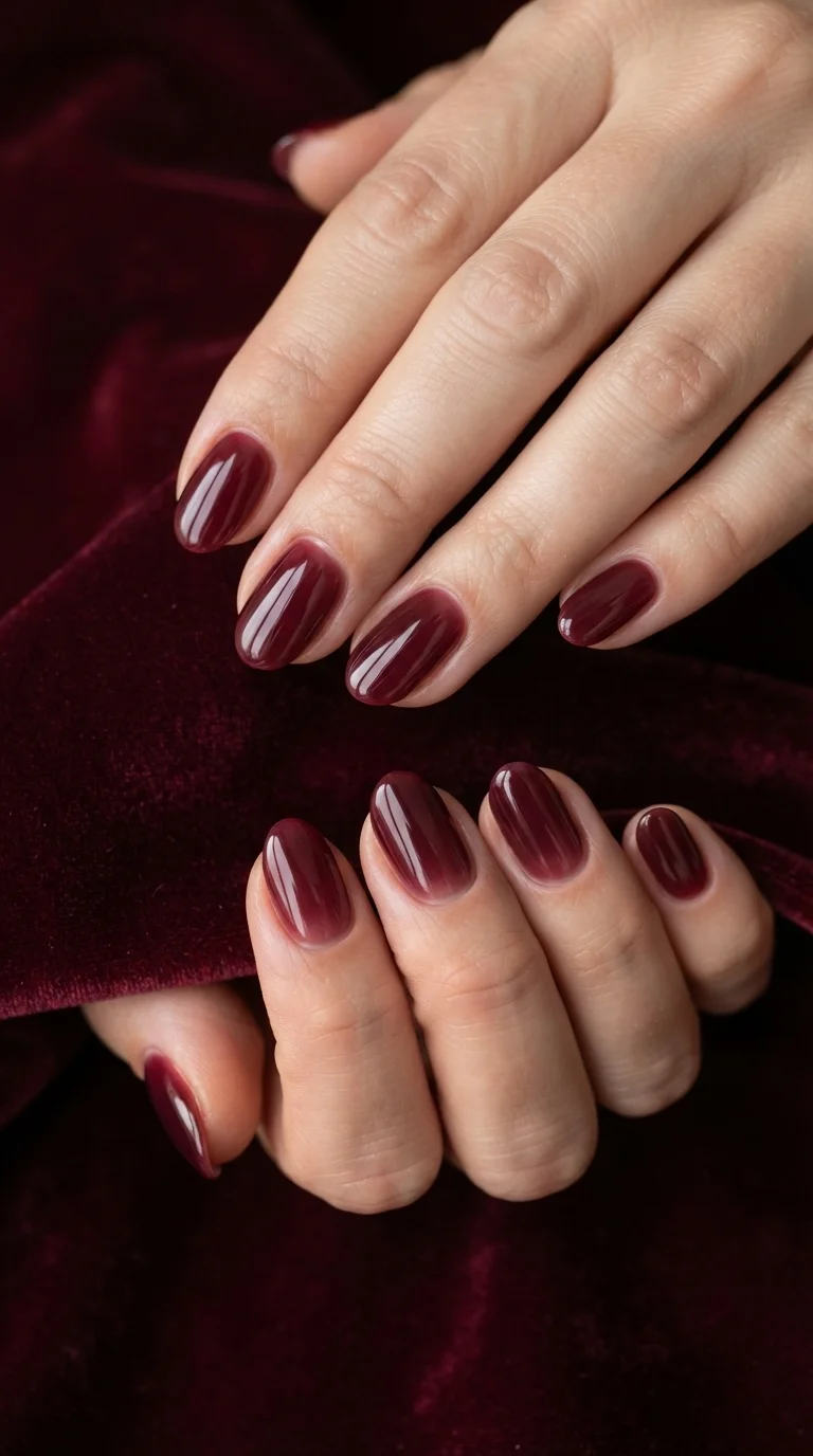 Deep Burgundy Jelly