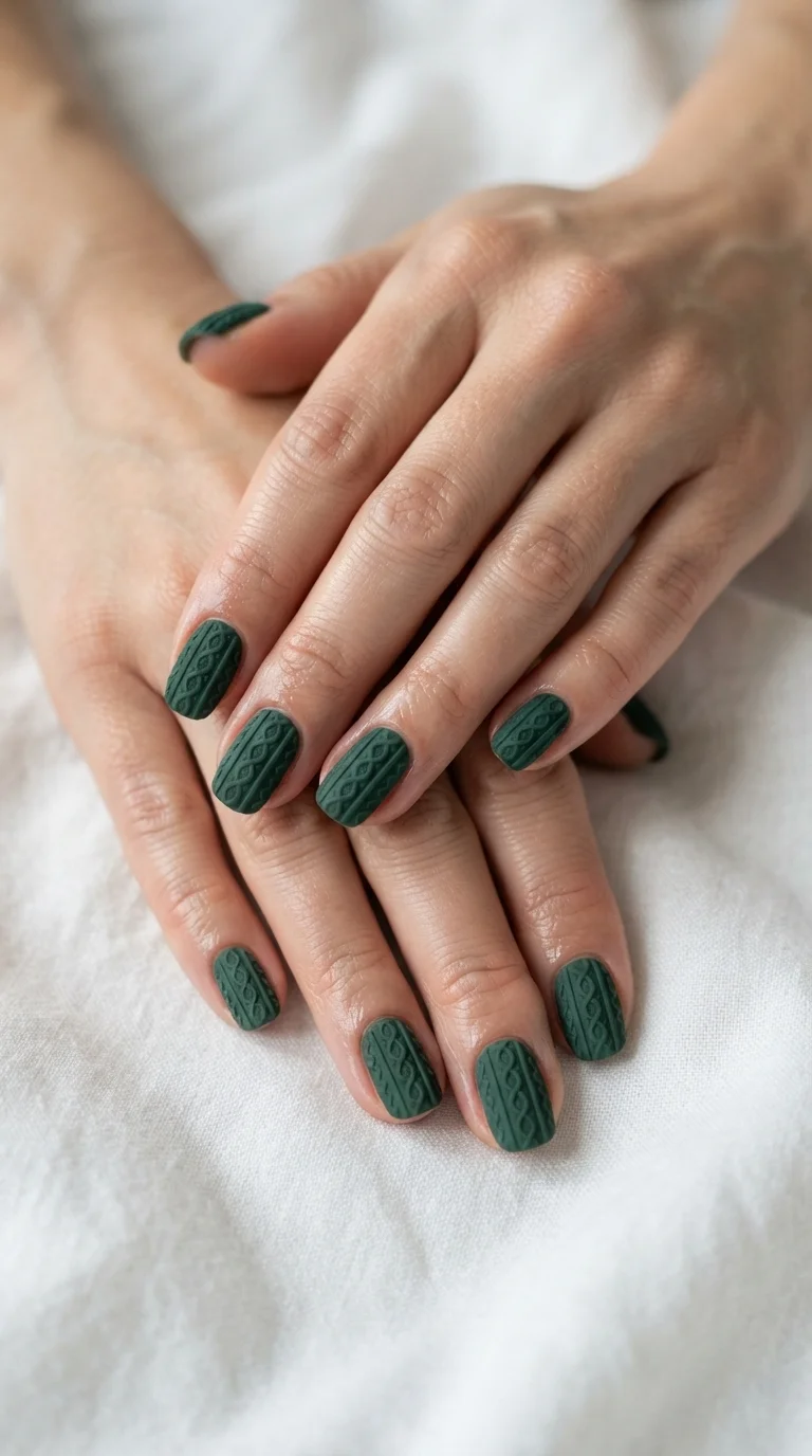 Forest Green Matte Texture