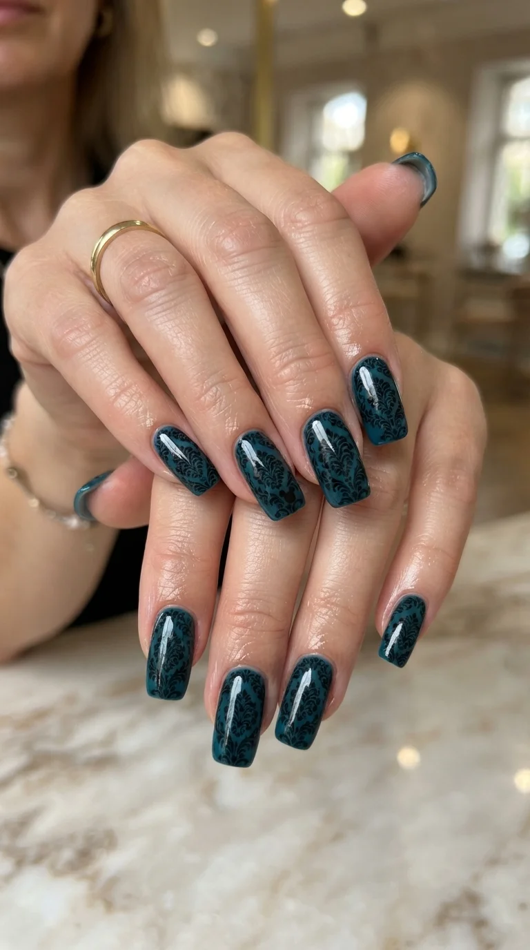 Haunted Mansion Wallpaper Nails