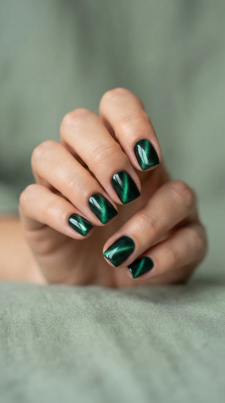 Magnetic Cat Eye Hunter Green
