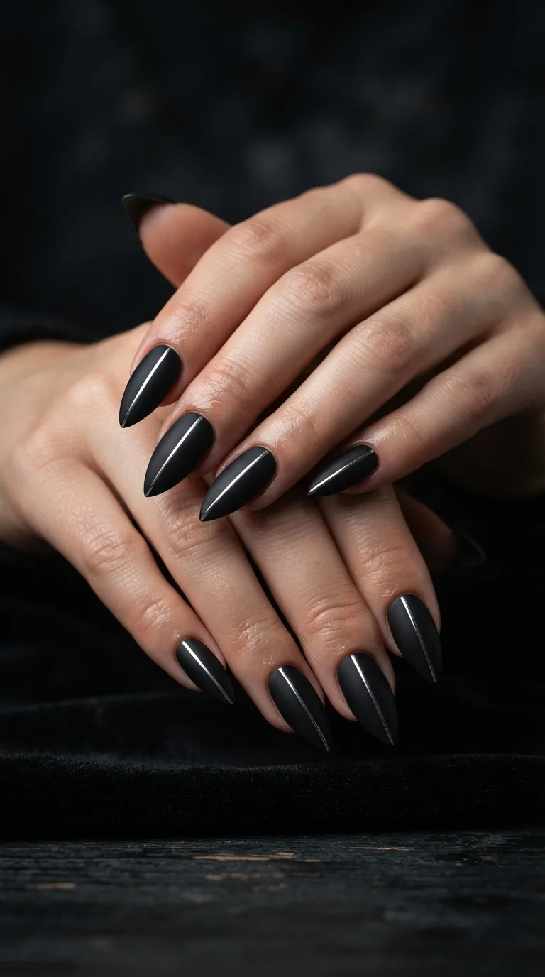 Matte Black With Chrome Detail