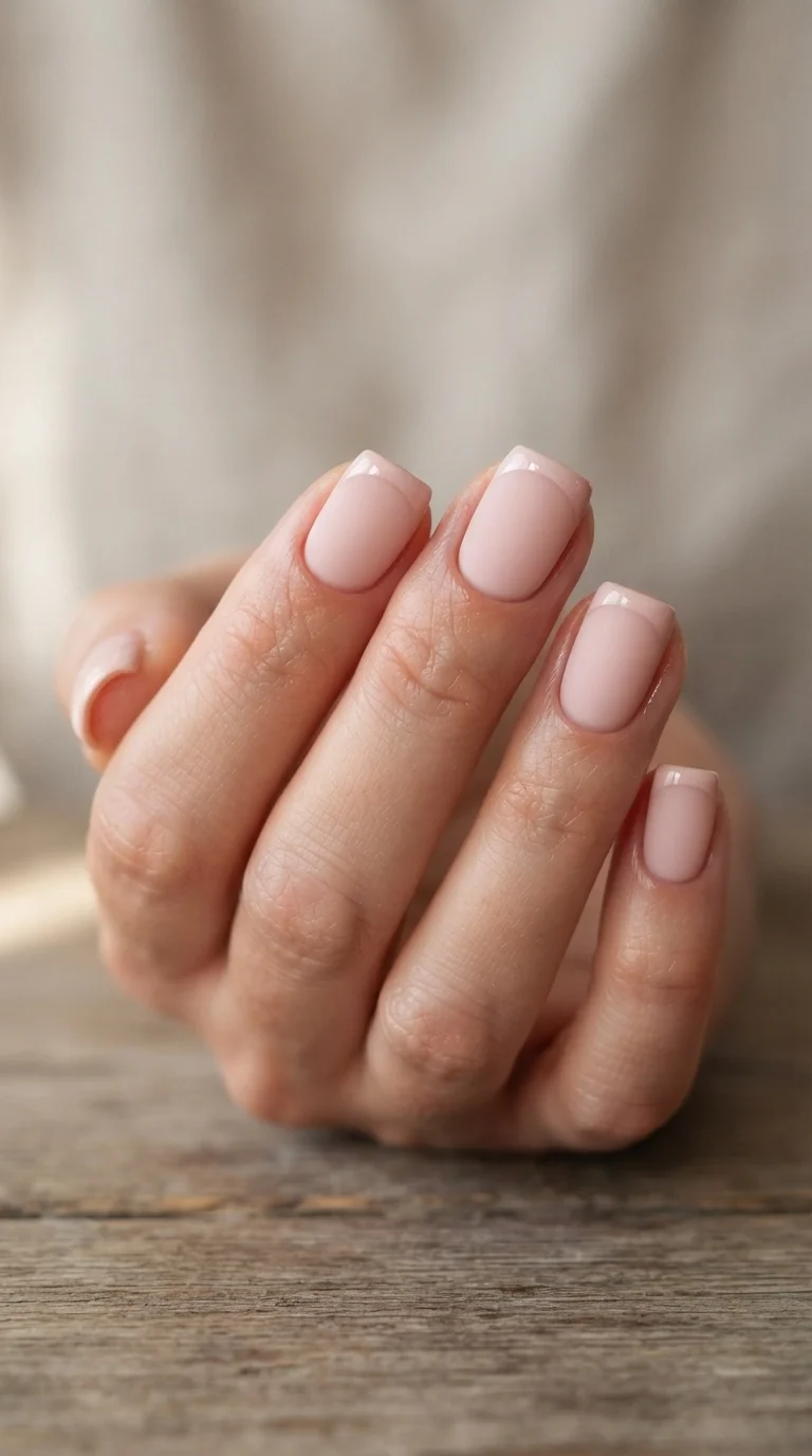 Matte Blush With Glossy Tips