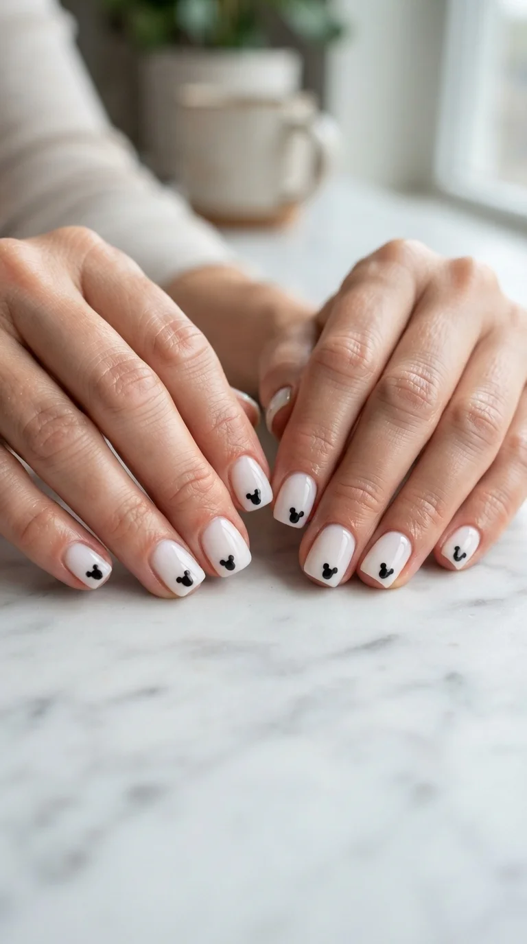 Minimalist Mickey Ghost Tips