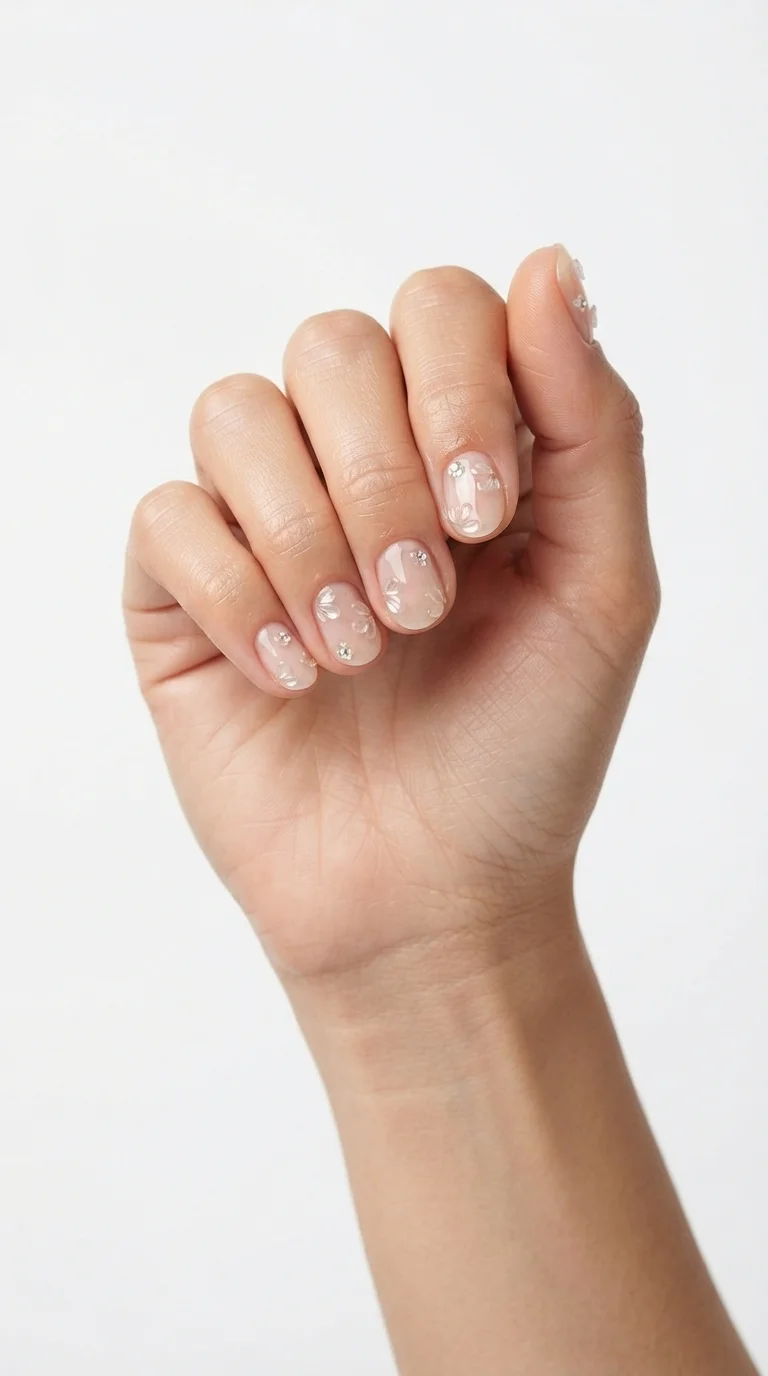 Minimalist Negative Space Petals