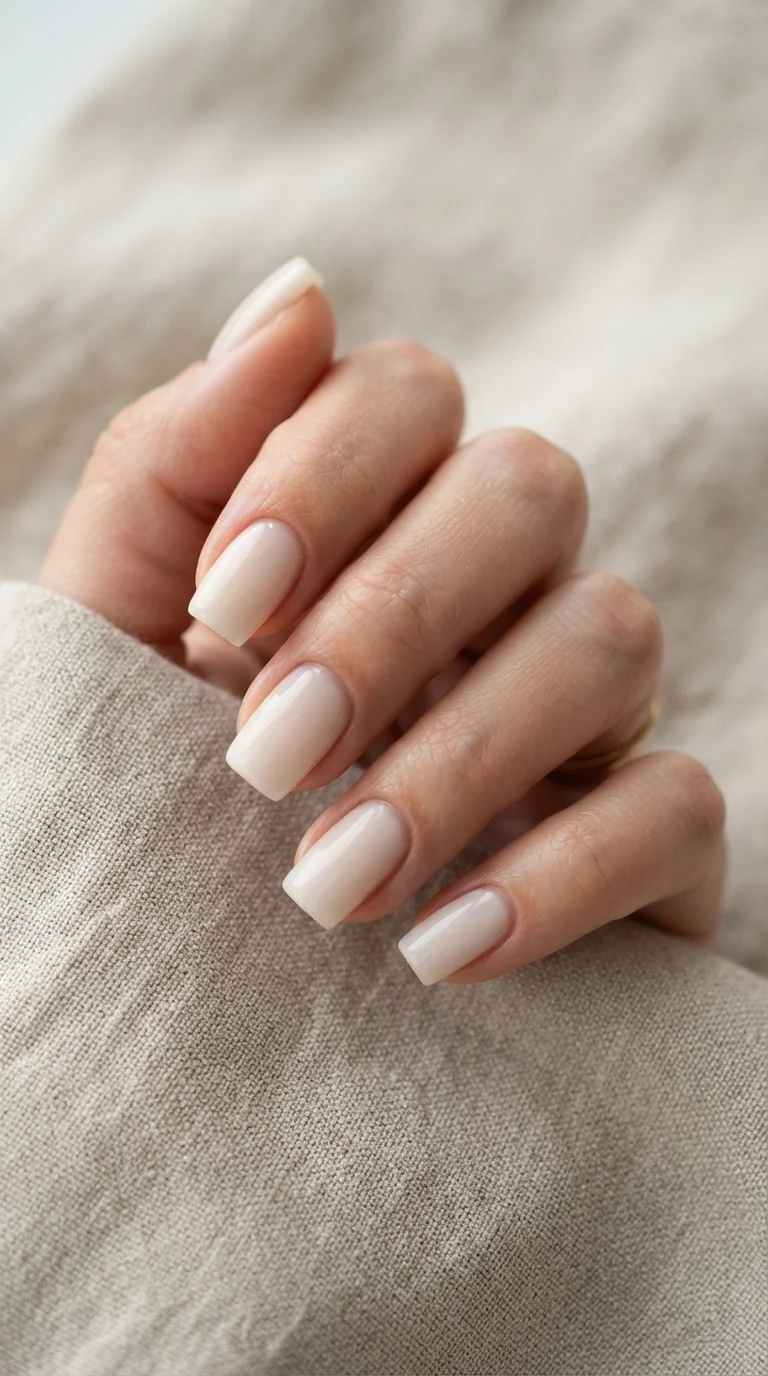 Oatmeal Milk Bath Square Nails