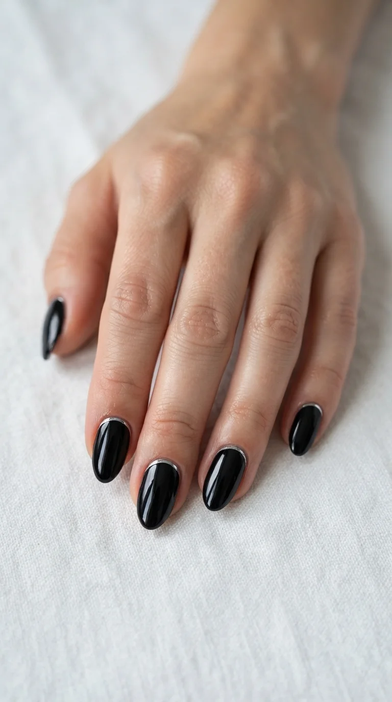 Obsidian Chrome and Silver Accents