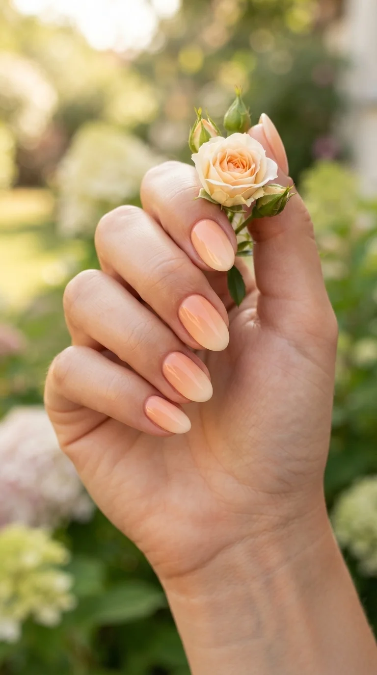 Peach Fuzz Gradient Ombre