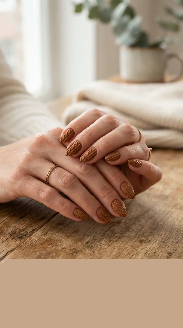 Toffee Brown Matte Waves